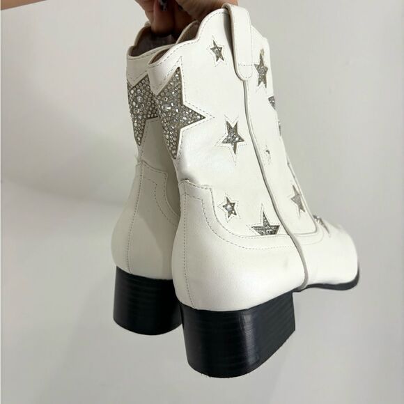 Betsey Johnson Edison Star Western Boot - Picture 6 of 9